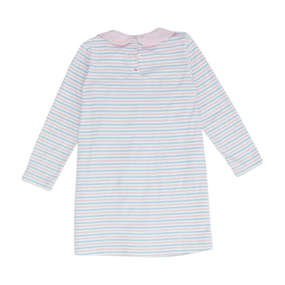 Pink Striped Dress