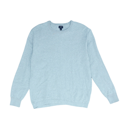 Gray Solid Pullover Sweater