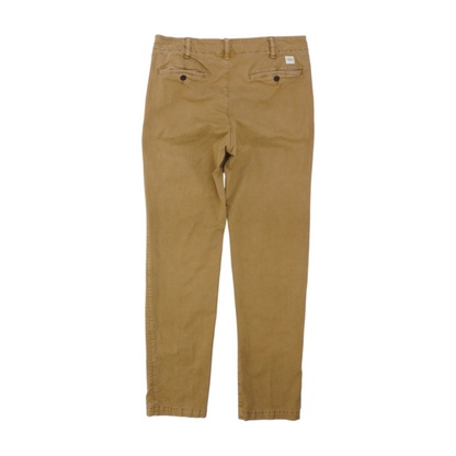 Khaki Straight Pants