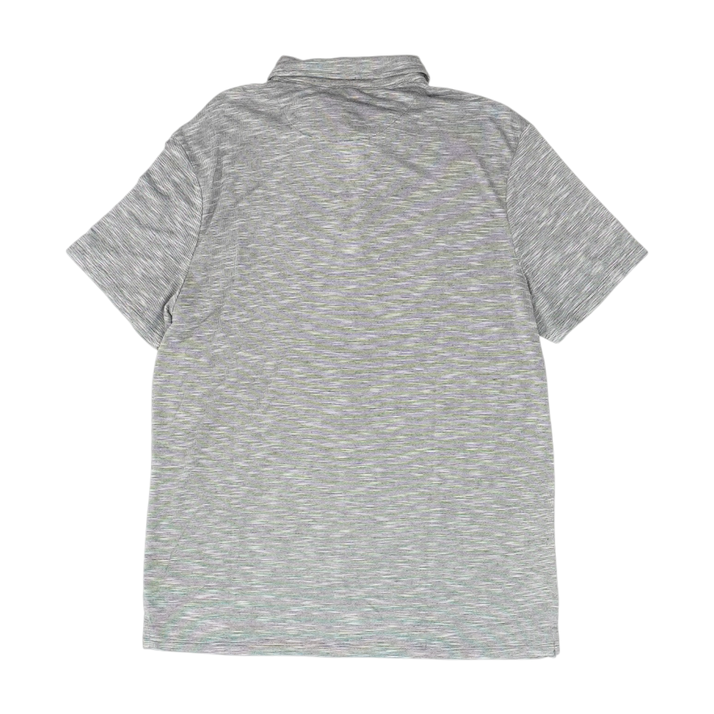 Black Striped Short Sleeve Polo