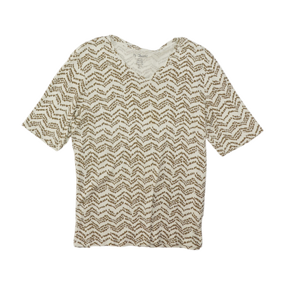 White Print Blouse
