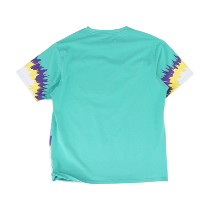 Green Color Block T-Shirt