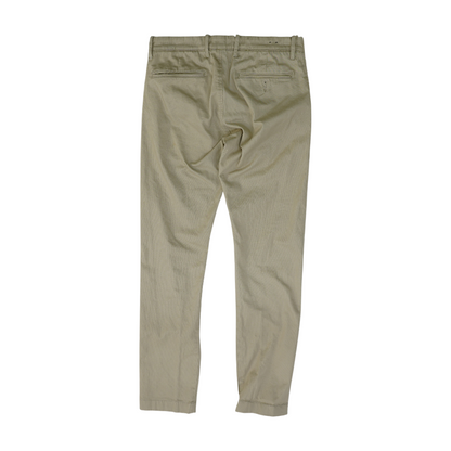 Beige Regular Pants