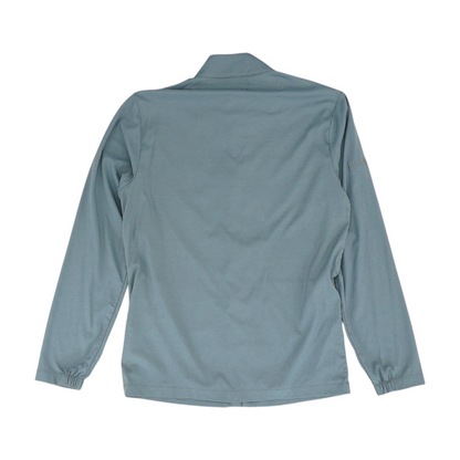 Blue Solid Active Jacket