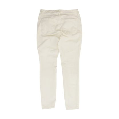 White High Rise Jeans