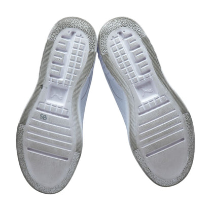 Cali Wedge White Low Top Athletic Shoes