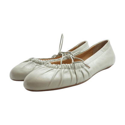 Gray Slip-On Flats