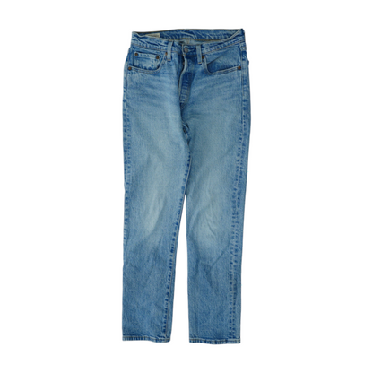 Levi's 501 Blue Straight Jeans – Image 1