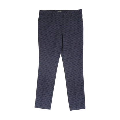 Navy Geometric Pants