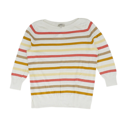 Multi Striped Pullover Sweater