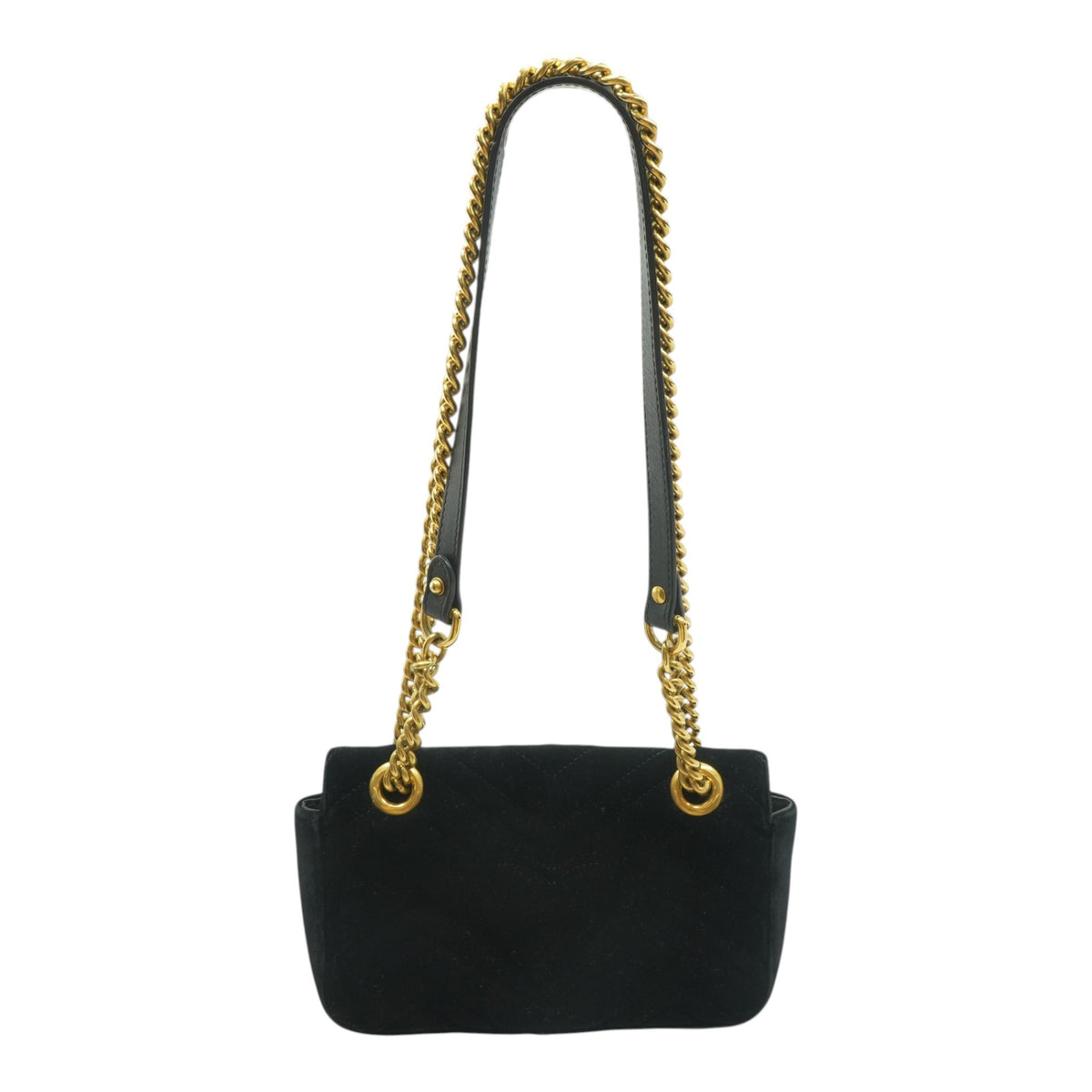 Black Double G Marmont Mini Crossbody