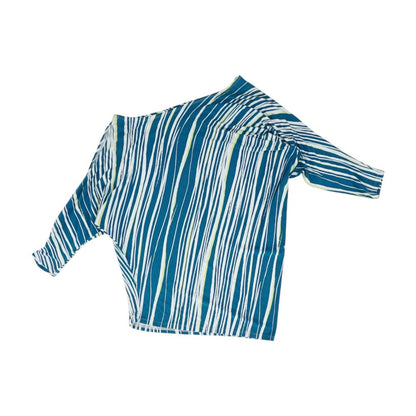 Blue Striped Blouse
