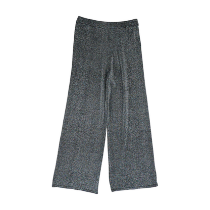 Black Abstract Pants