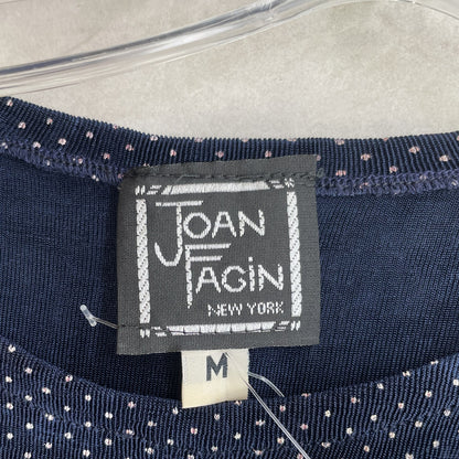 Navy Polka Dot Blouse