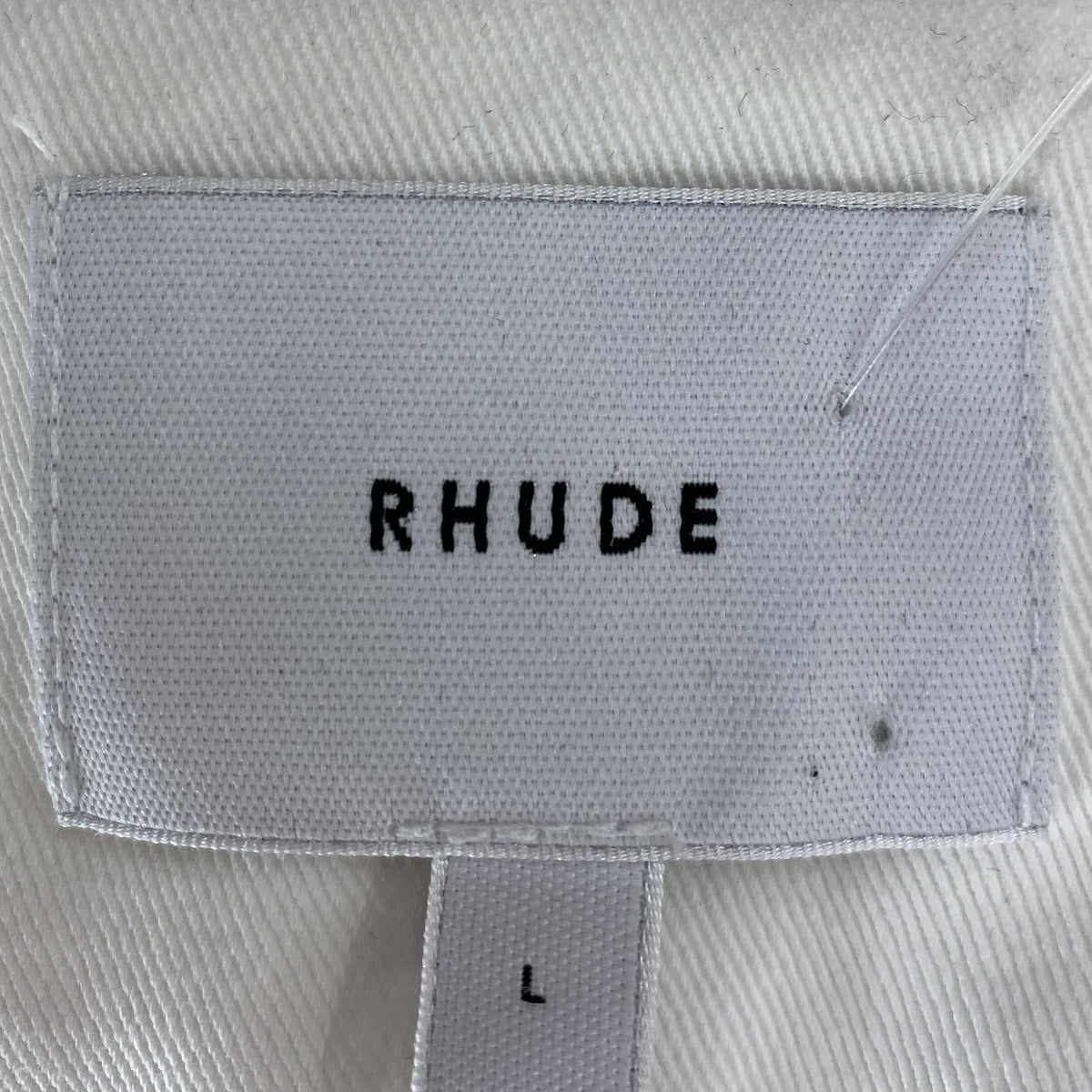 White Coaches Logo Cotton Jacket