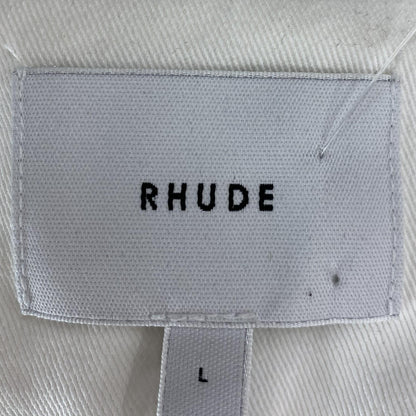White Coaches Logo Cotton Jacket