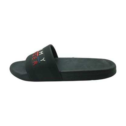 Black Sport Slide Sandals