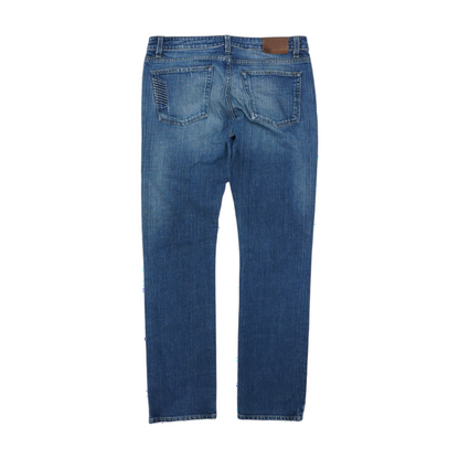 Blue Straight Jeans