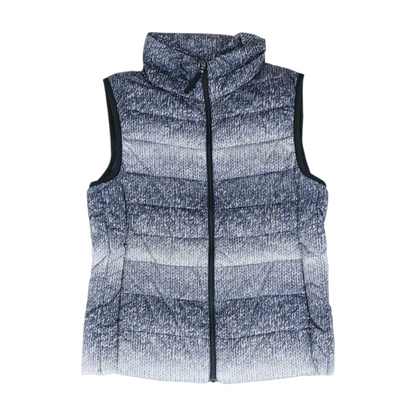 Gray Print Vest
