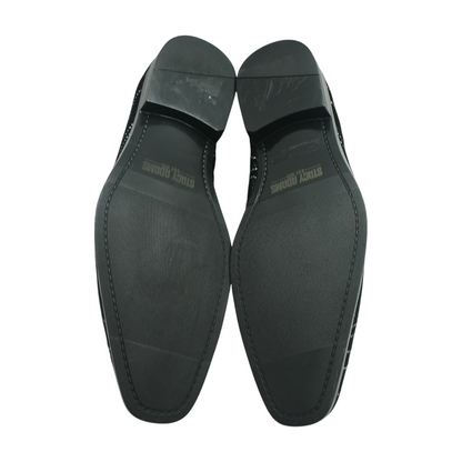 Black Slip-On Dress Shoes