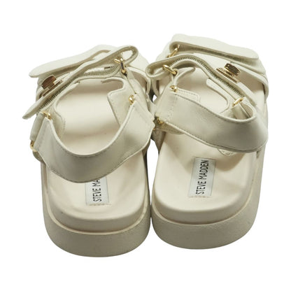 Beige Flat Sandals