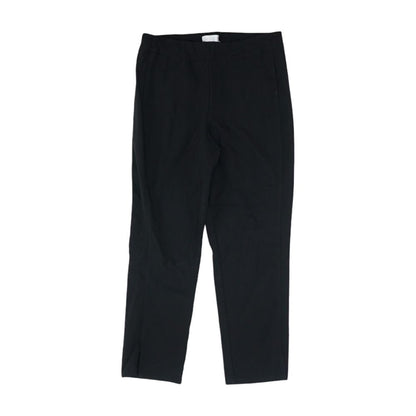 Black Solid Pants