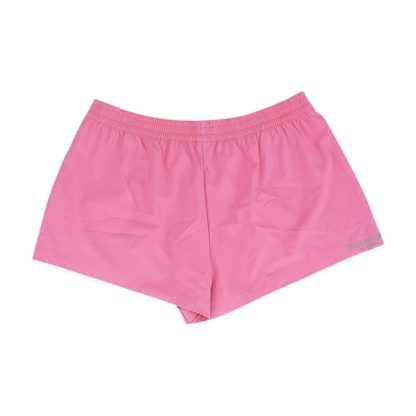 Pink Solid Active Shorts
