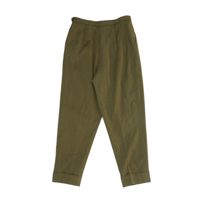 Vintage Green Petite Pants