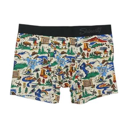 Beige Print Underwear