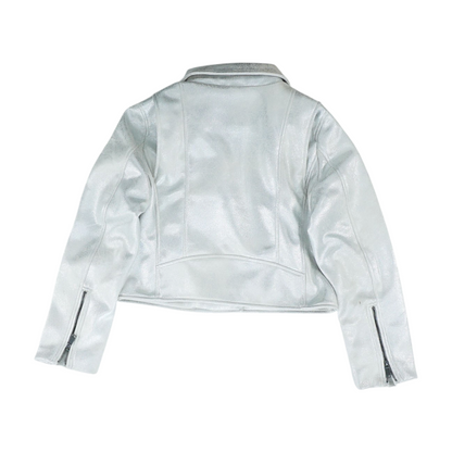 Silver Solid Jacket
