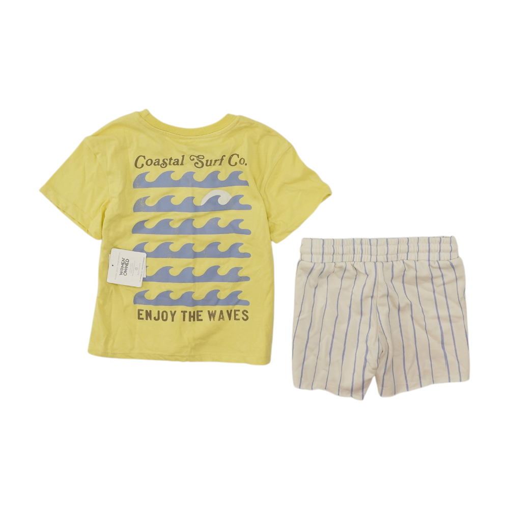 Yellow Short Sleeve Set