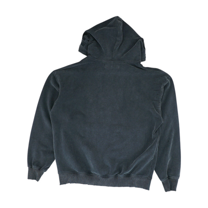 Black Solid Hoodie Pullover