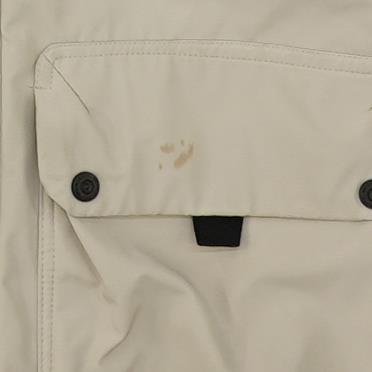 Beige Solid Jacket