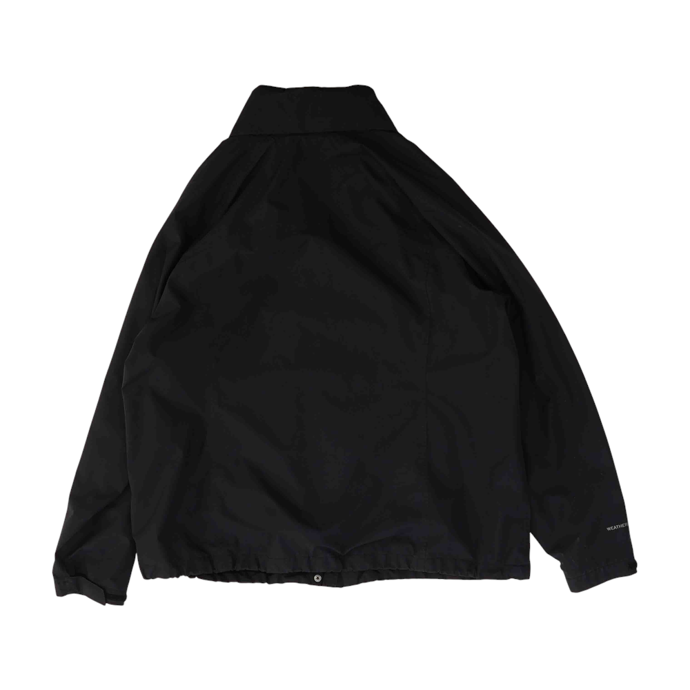 Black Plus Size Solid Jacket
