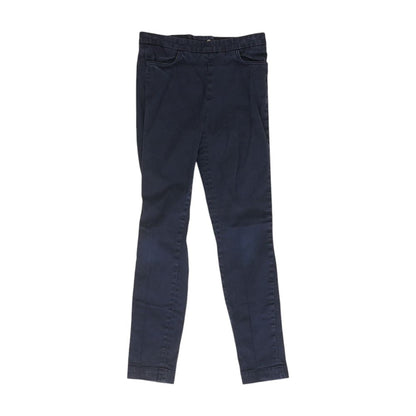 Blue Solid Pants