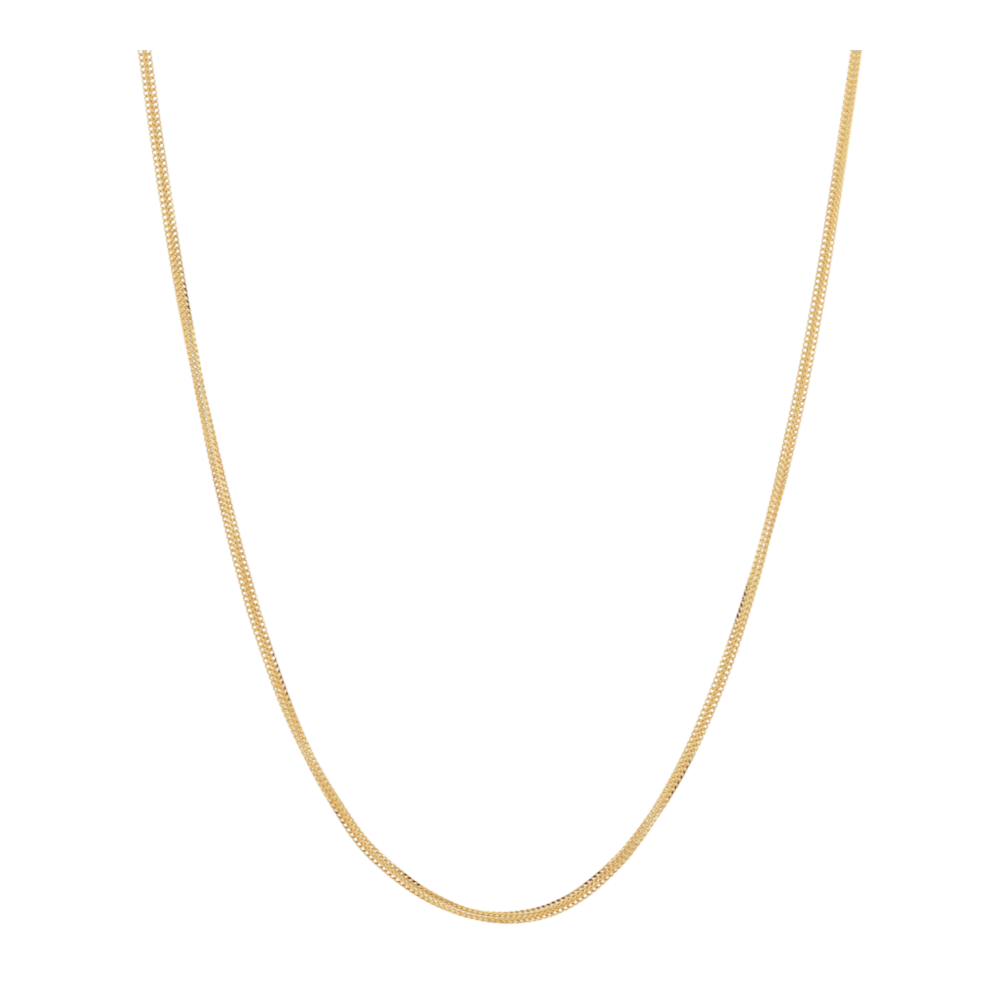 22K Yellow Gold Chain Necklace