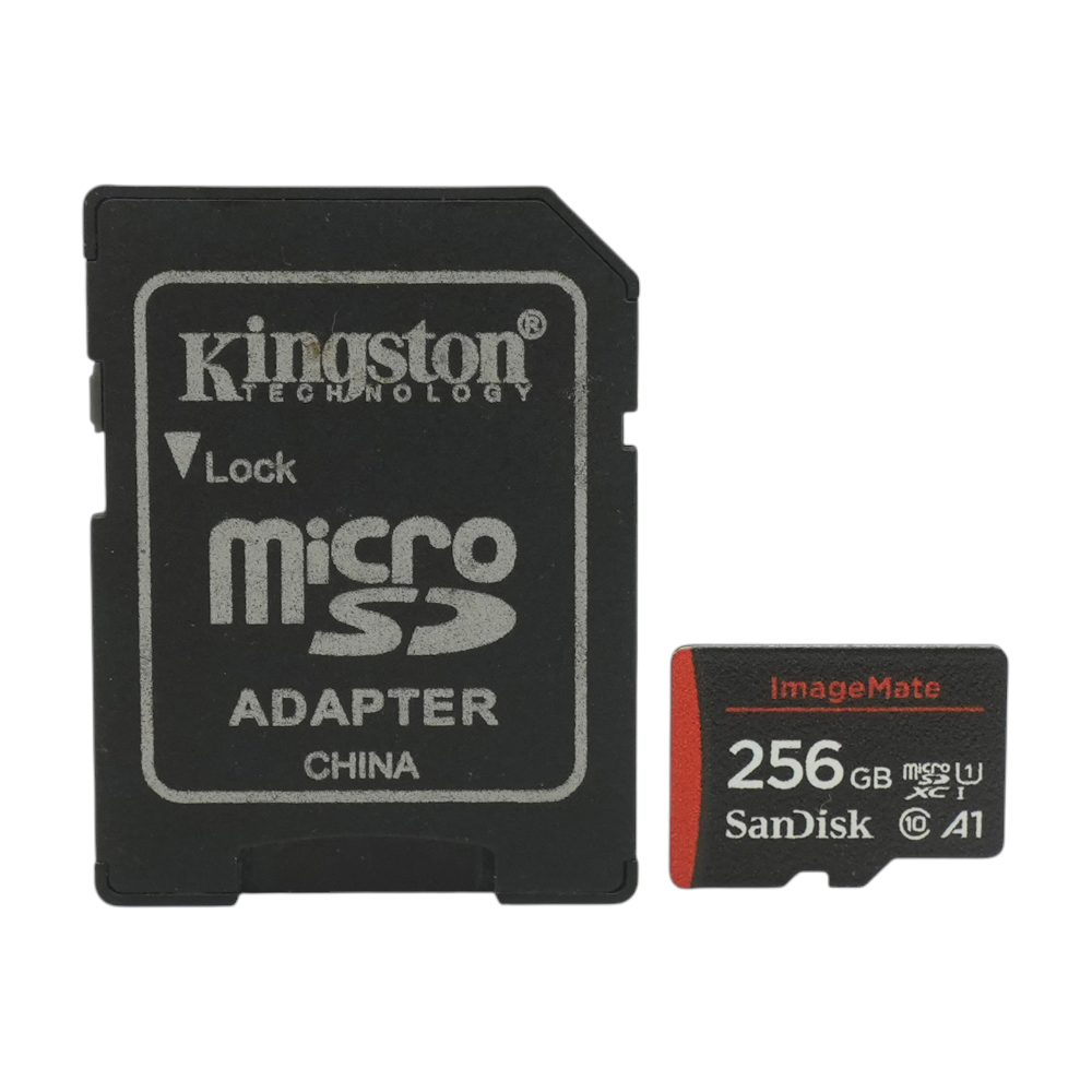 256GB Imagemate Micro SD Card with Adapter