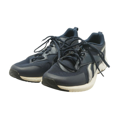Navy Low Top Athletic Shoes