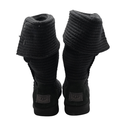 Black Knee-High Boots