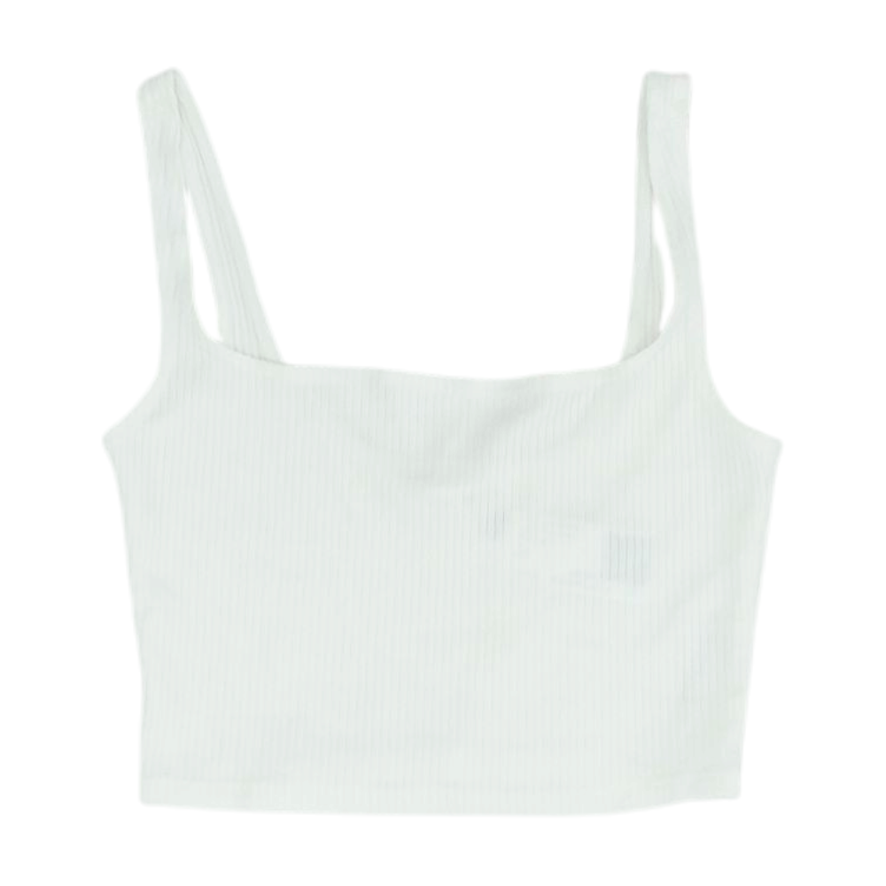 White Cropped Blouse