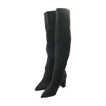 Black Knee-High Boots