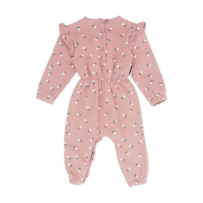 Pink Print One-Piece