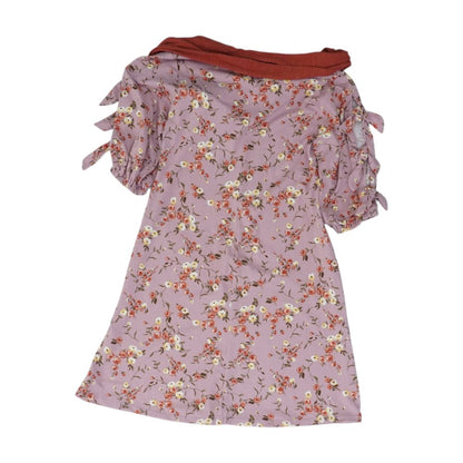 Pink Floral Dress