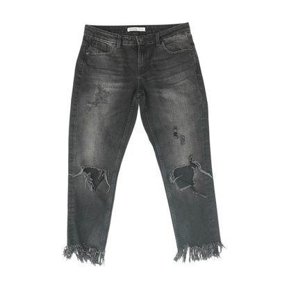 Black Straight Jeans