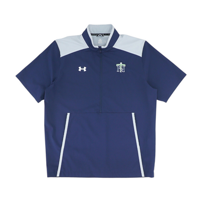 Navy Solid 1/4 Zip Pullover