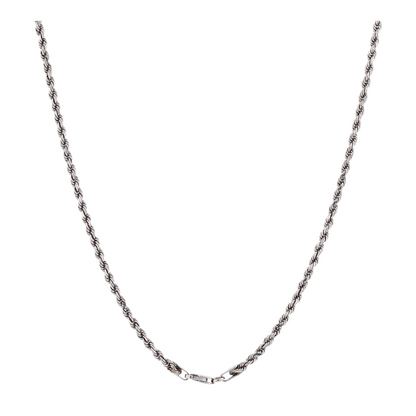 10K White Gold Chain Necklace