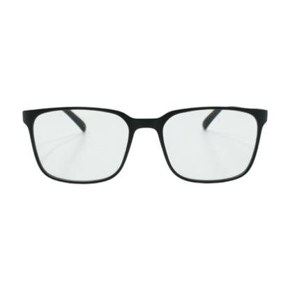 Black Square Prescription Eyewear