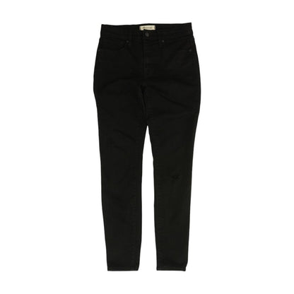 Black High Rise Skinny Leg Jeans