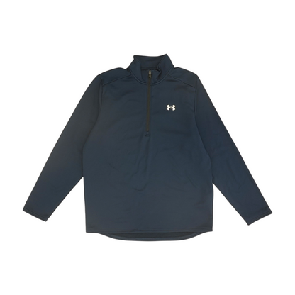 Navy Solid 1/4 Zip Pullover
