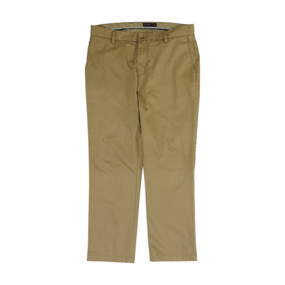 Khaki Straight Pants